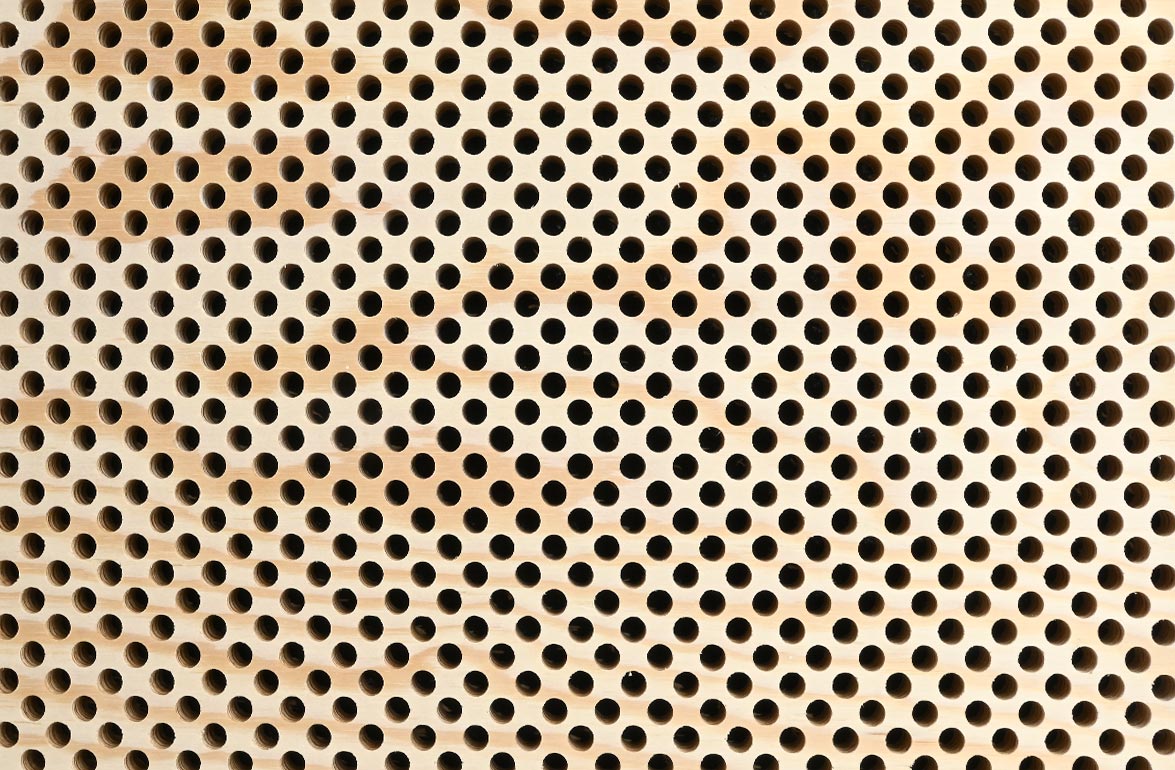 Keflico Design Panel SONO, Skrællet fyr, B-s1,d0 Godkendt, 100% PEFC